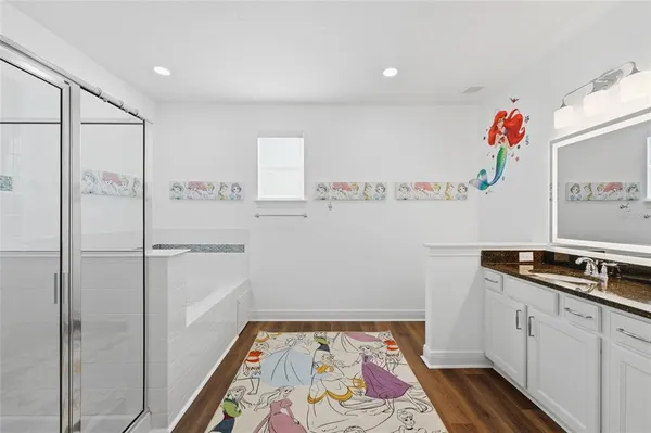 a room with storage and utility