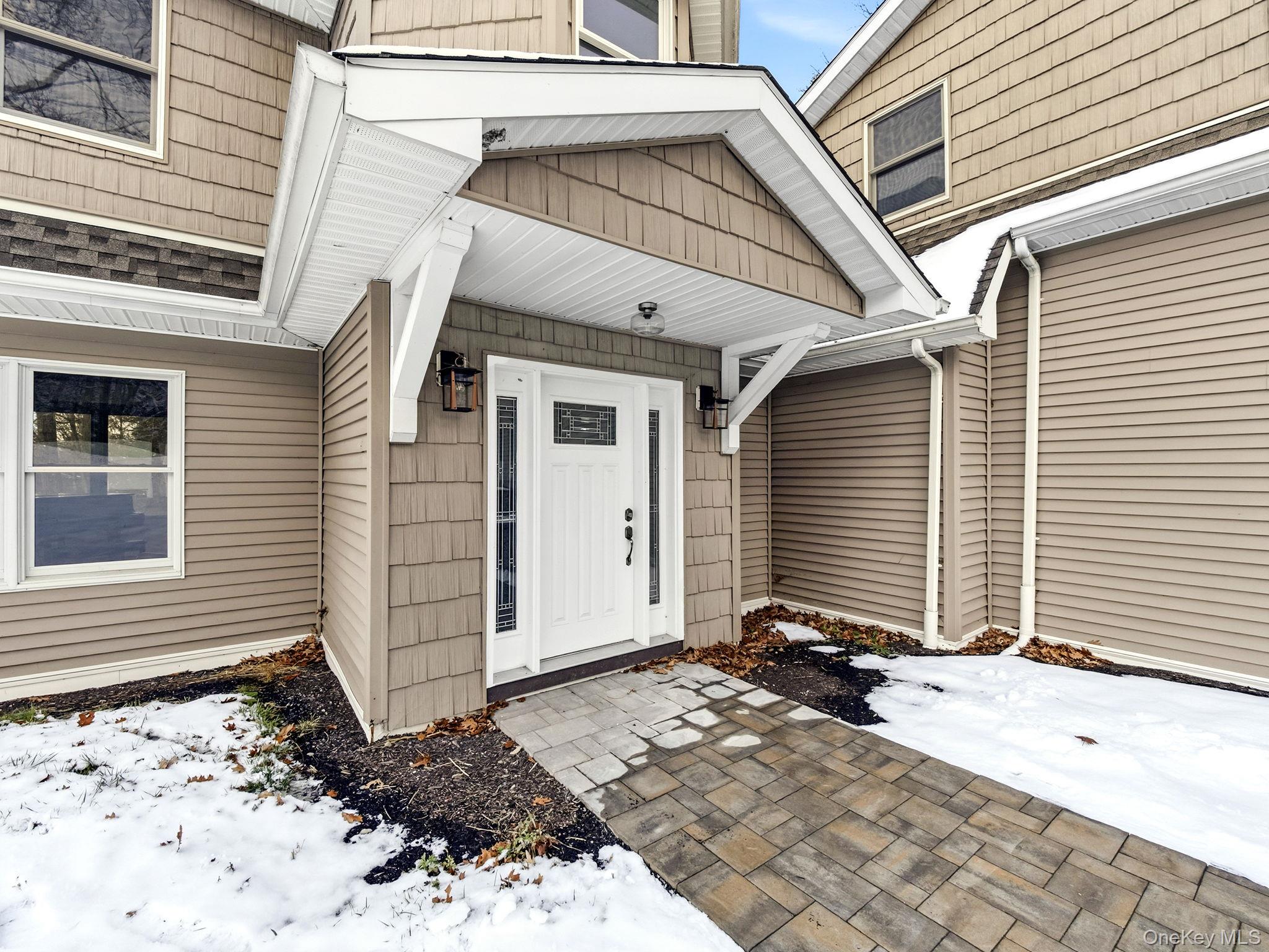 344 Schultz Hill Road Rhinebeck, NY 12572 - Photo 4 of 43 View of snow covered property entrance