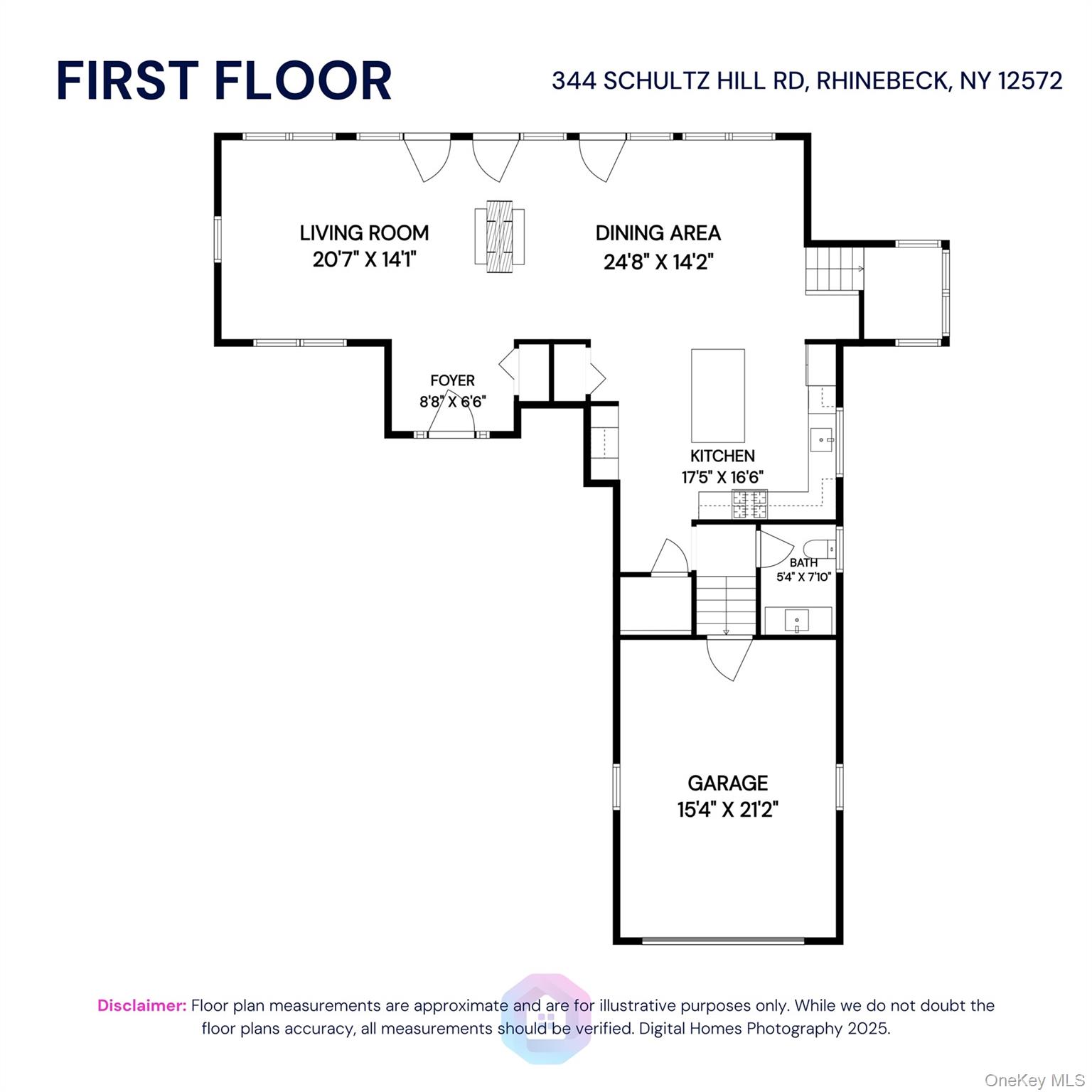 344 Schultz Hill Road Rhinebeck, NY 12572 - Photo 43 of 43 View of home floor plan
