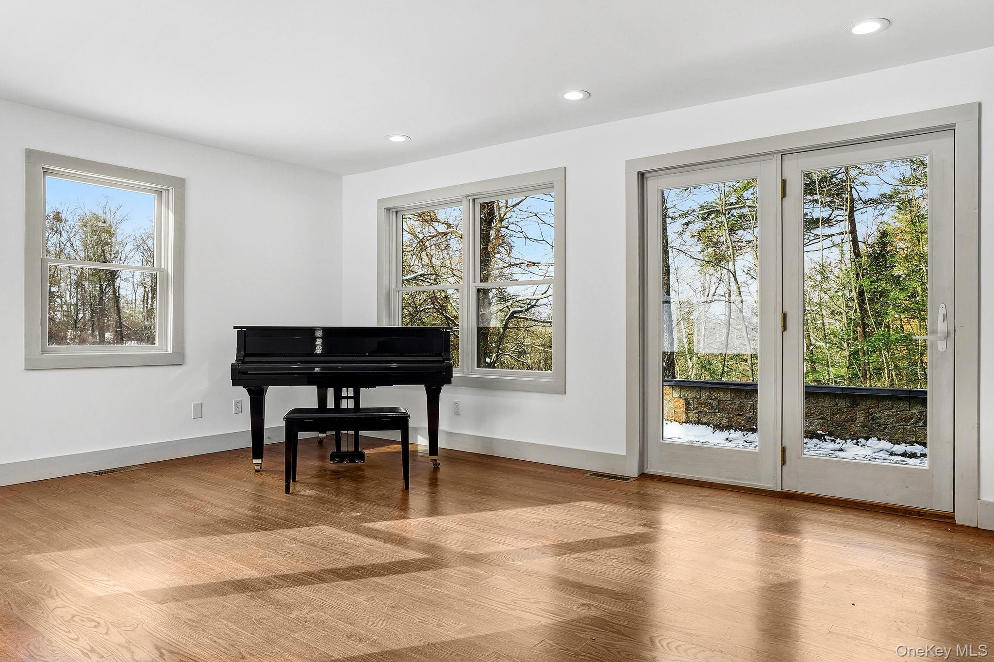 344 Schultz Hill Road Rhinebeck, NY 12572 - Photo 6 of 43 Sitting room featuring light wood-type flooring, recessed lighting, and healthy amount of natural light