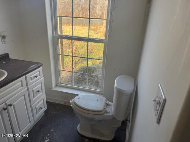 4735 Beech Bluff Road Beech Bluff, TN 38313 - Photo 18 of 18 a bathroom with a toilet a sink and a window