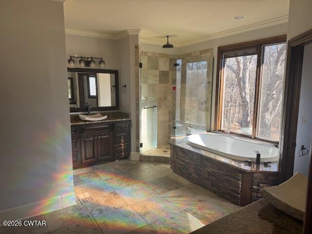 4735 Beech Bluff Road Beech Bluff, TN 38313 - Photo 10 of 18 a spacious bathroom with a tub sink and mirror