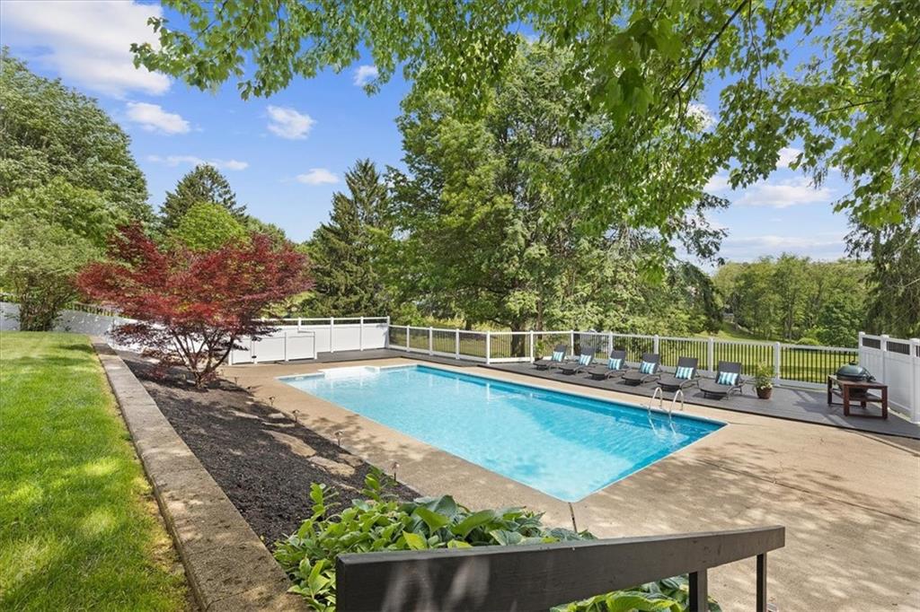2603 Glenchester Road Wexford, PA 15090 - Photo 40 of 45 a view of a swimming pool with a patio
