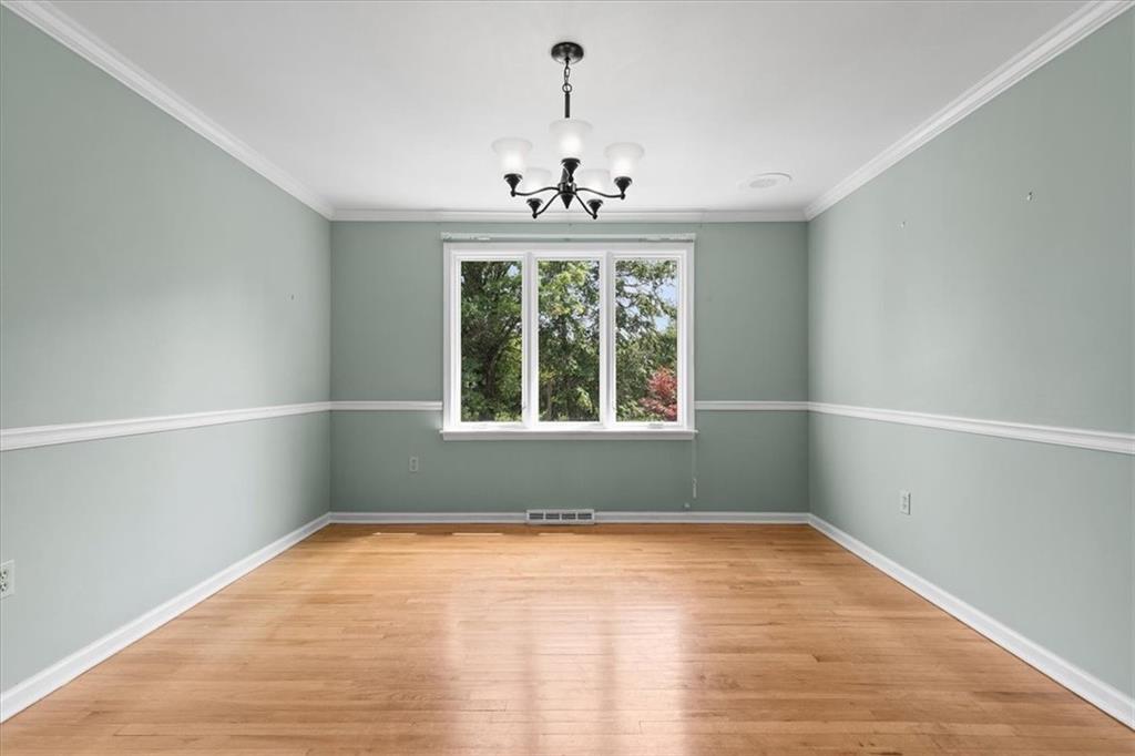 2603 Glenchester Road Wexford, PA 15090 - Photo 9 of 45 wooden floor in an empty room with a window
