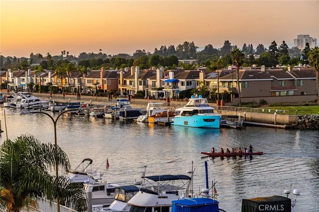 a view of a water and a mountain view