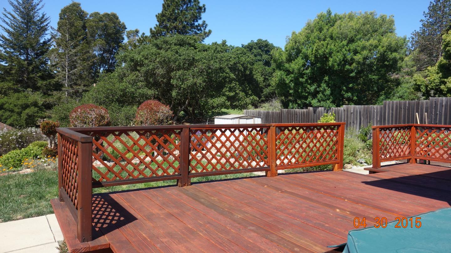 775 Graham Hill Road Santa Cruz, CA 95060 - Photo 15 of 17 a wooden fence and trees in the background