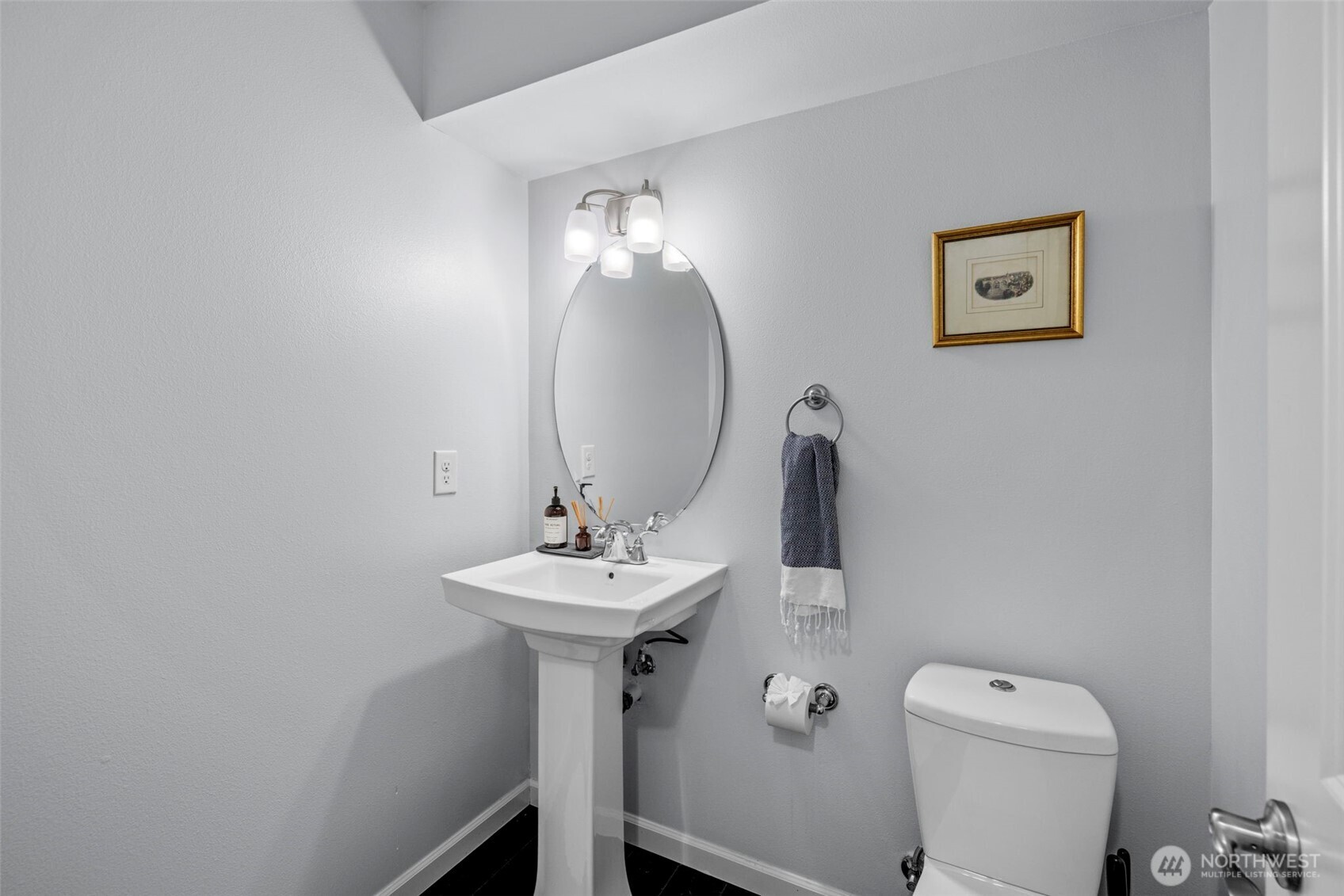 37523 Southeast Fury Street Snoqualmie, WA 98065 - Photo 12 of 30 a bathroom with a toilet sink and mirror