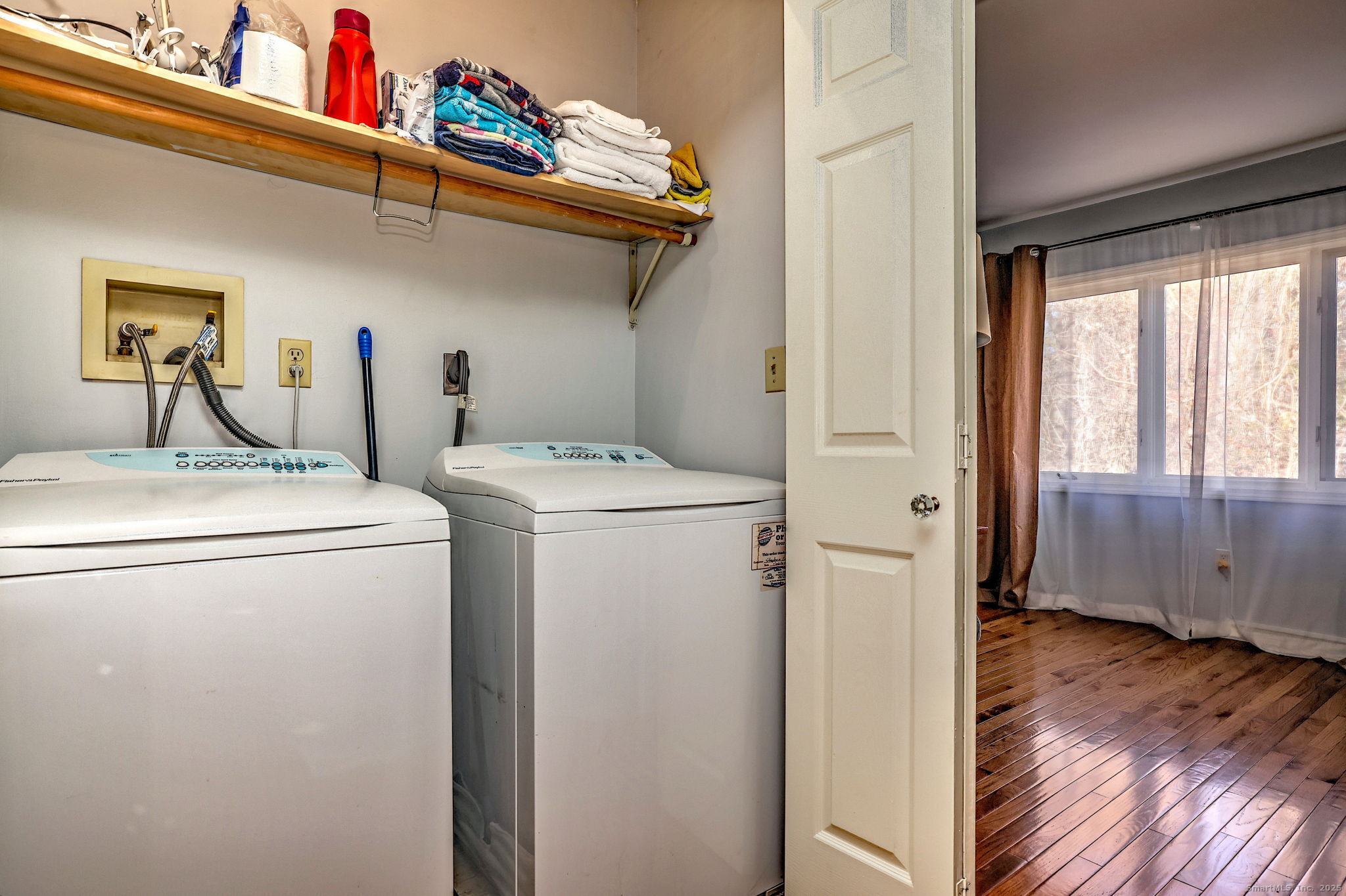 2838 Whitney Avenue, Unit 2 Hamden, CT 06518 - Photo 20 of 26 a utility room with dryer and washer
