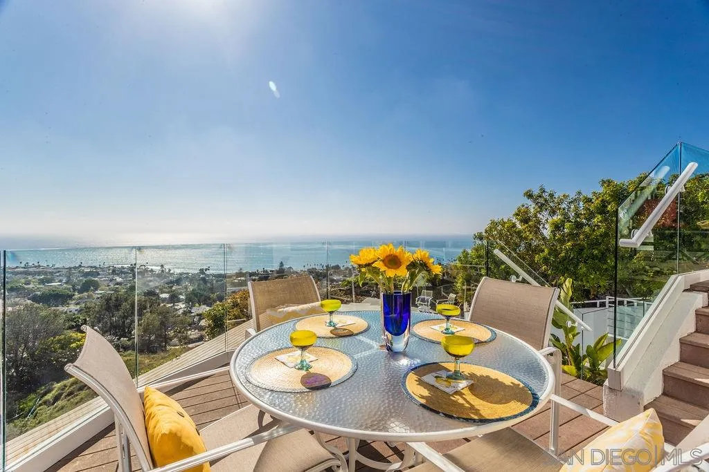 925 Havenhurst Drive La Jolla, CA 92037 - Photo 12 of 17 a view of a dining room with furniture and wooden floor