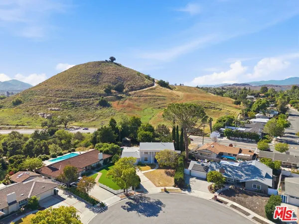 an aerial view of a