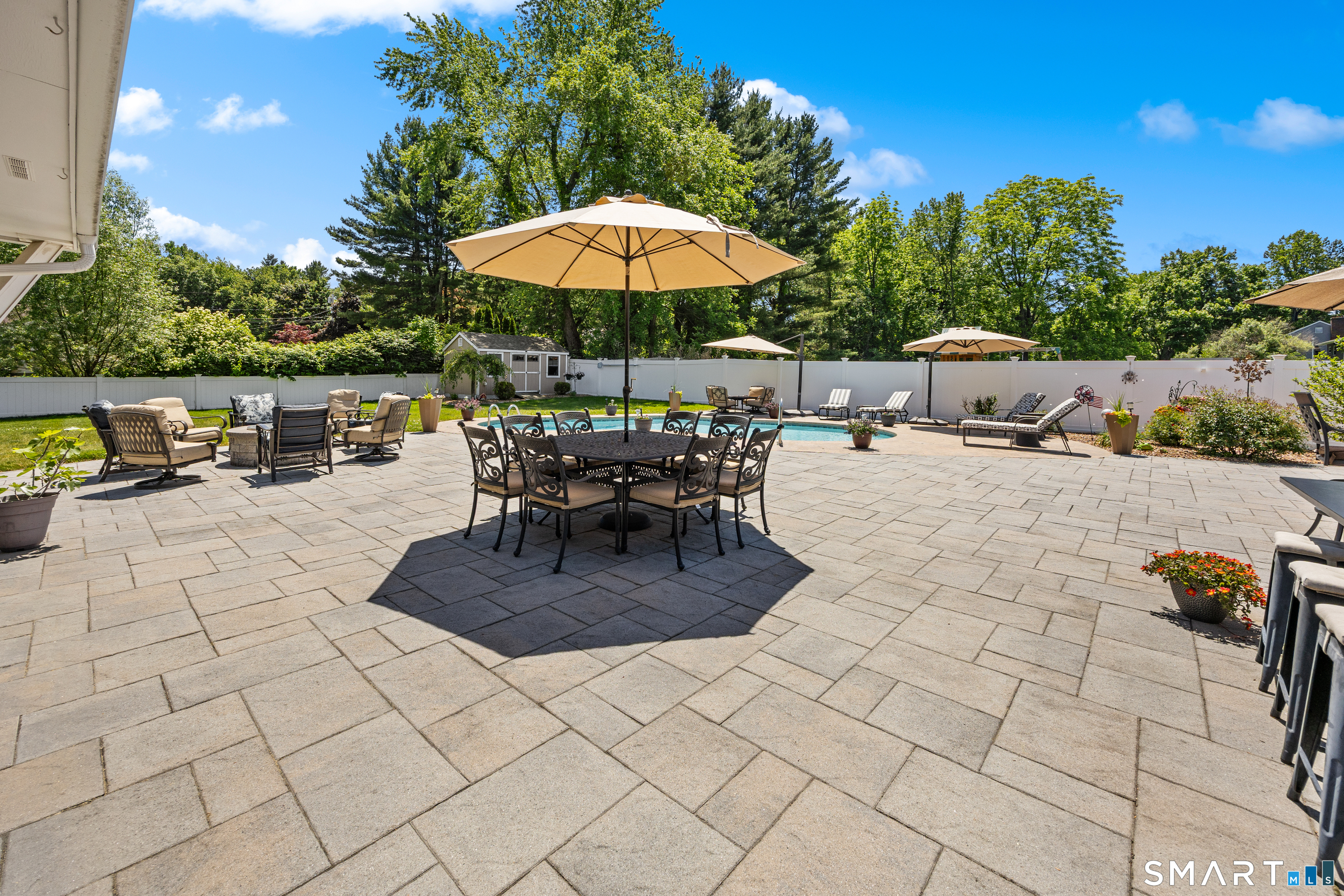 1500 Rhey Avenue Wallingford, CT 06492 - Photo 30 of 39 Backyard patio