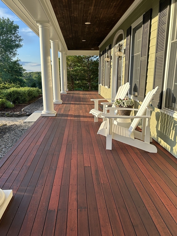 63 Skyfields Drive Groton, MA 01450 - Photo 36 of 40 a view of a couches on the deck