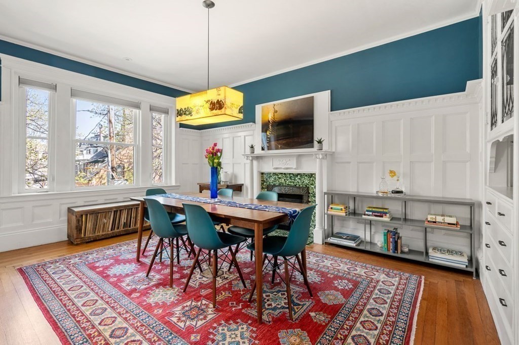 10 Kilsyth Road, Unit 2 Brookline, MA 02445 - Photo 4 of 21 a view of a dining room with furniture