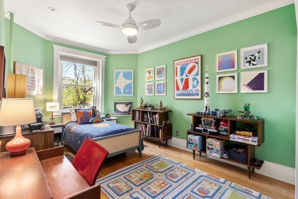 10 Kilsyth Road, Unit 2 Brookline, MA 02445 - Photo 10 of 21 a bed room with furniture and a window