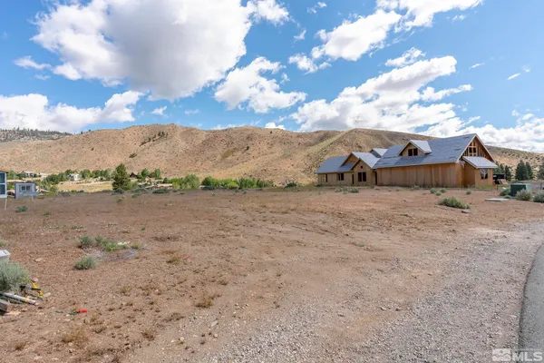 a view of outdoor space with mountain view