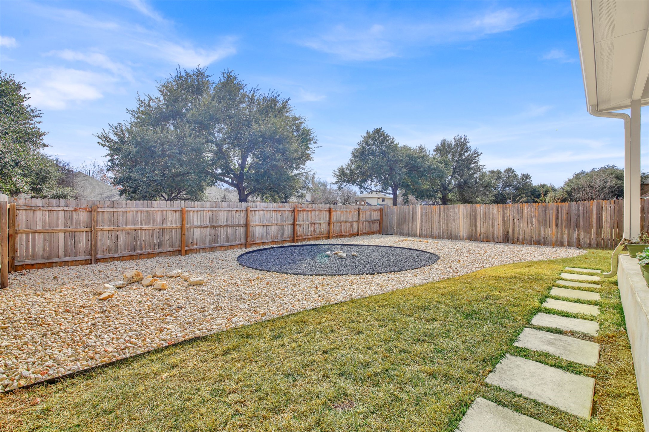 2979 Freemont Street Round Rock, TX 78681 - Photo 36 of 40 Fenced backyard with a patio