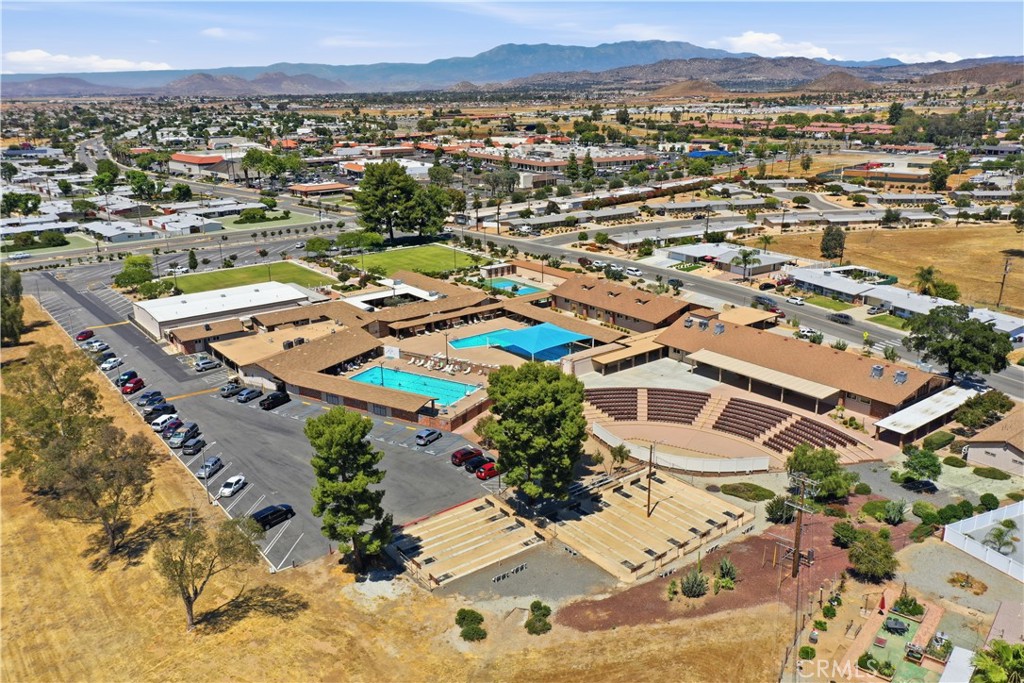 26500 New Bedford Road Menifee, CA 92586 - Photo 46 of 47 an aerial view of residential houses with outdoor space