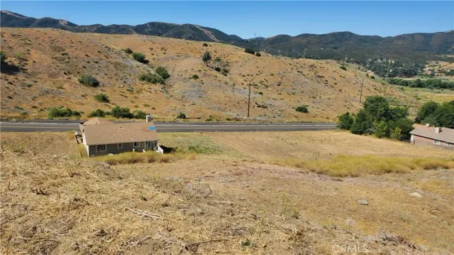 a view of lake and mountain