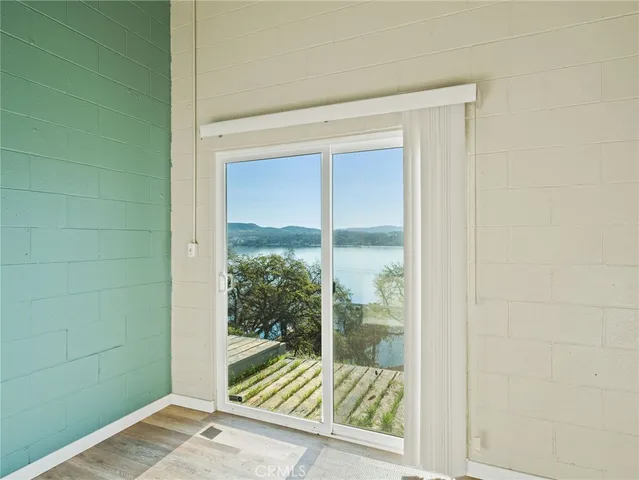 a view of front door