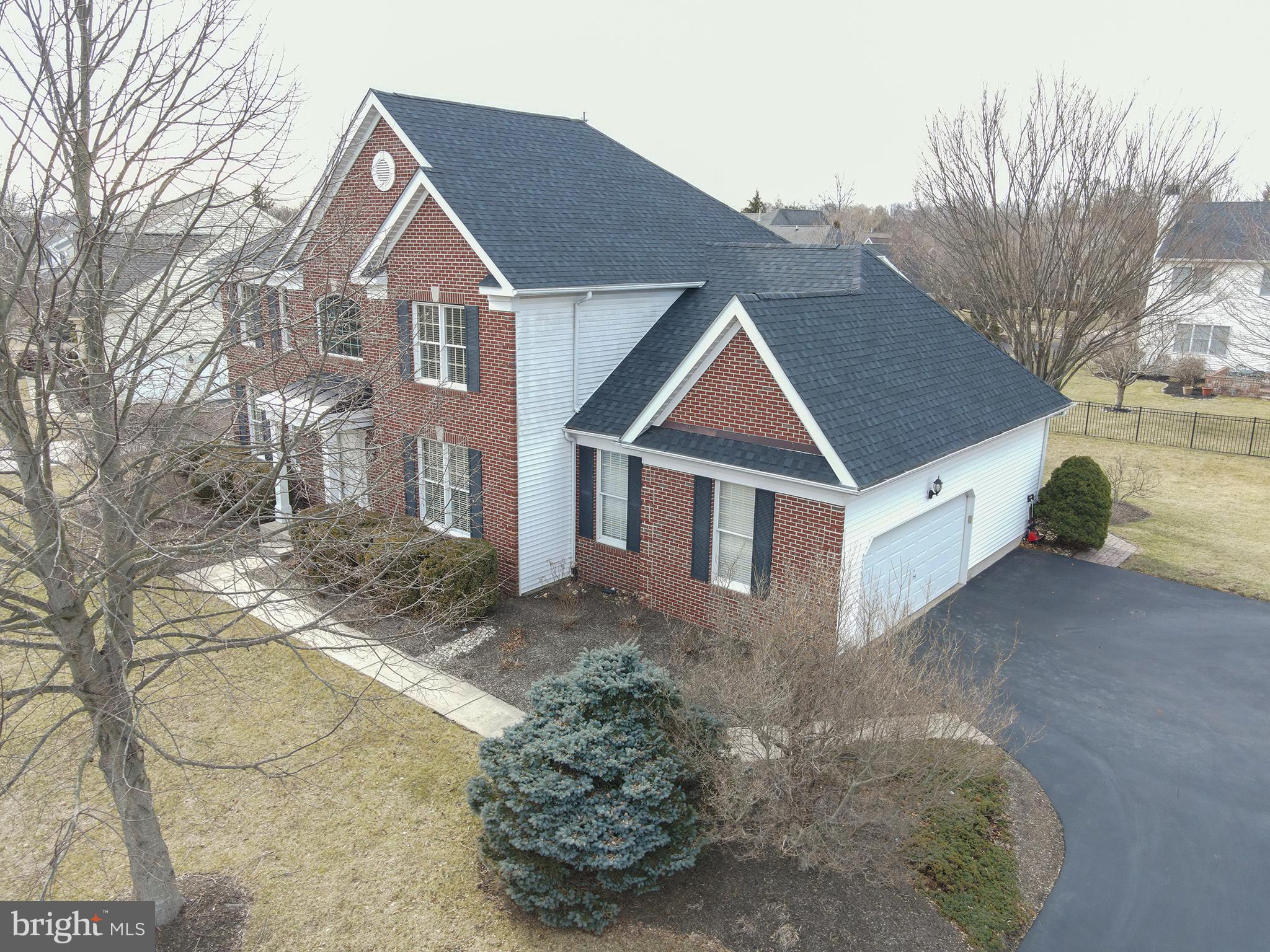 4960 Redfield Road Doylestown, PA 18902 - Photo 3 of 63 Aerial View Of Side Entry Garage And Exterior