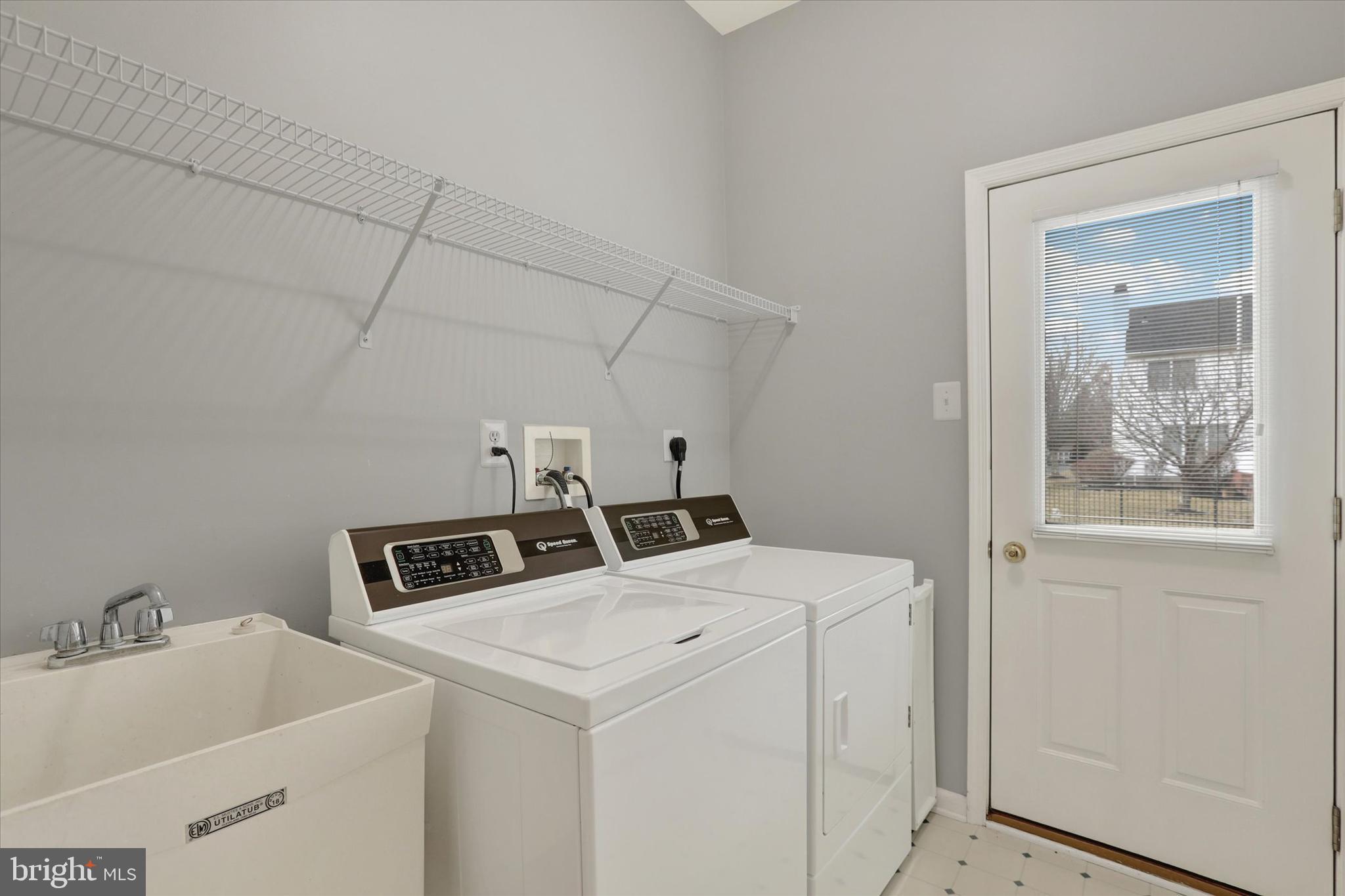4960 Redfield Road Doylestown, PA 18902 - Photo 34 of 63 Main Floor Laundry Room And Exit Door To Patio