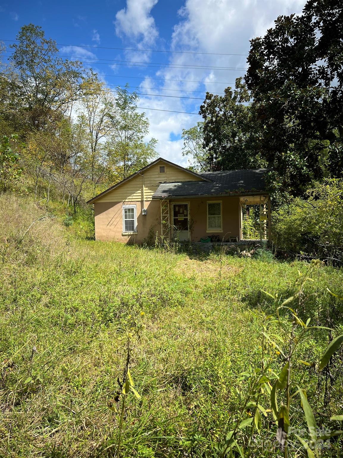 1471 Toe River Road Green Mountain, NC 28740 - Photo 14 of 44 a house view with a garden space