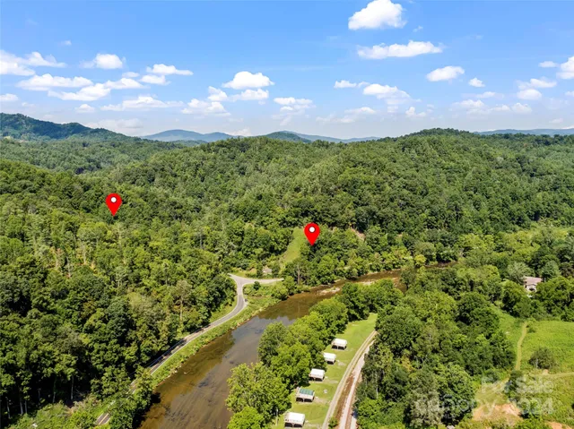 a picture of city and green space