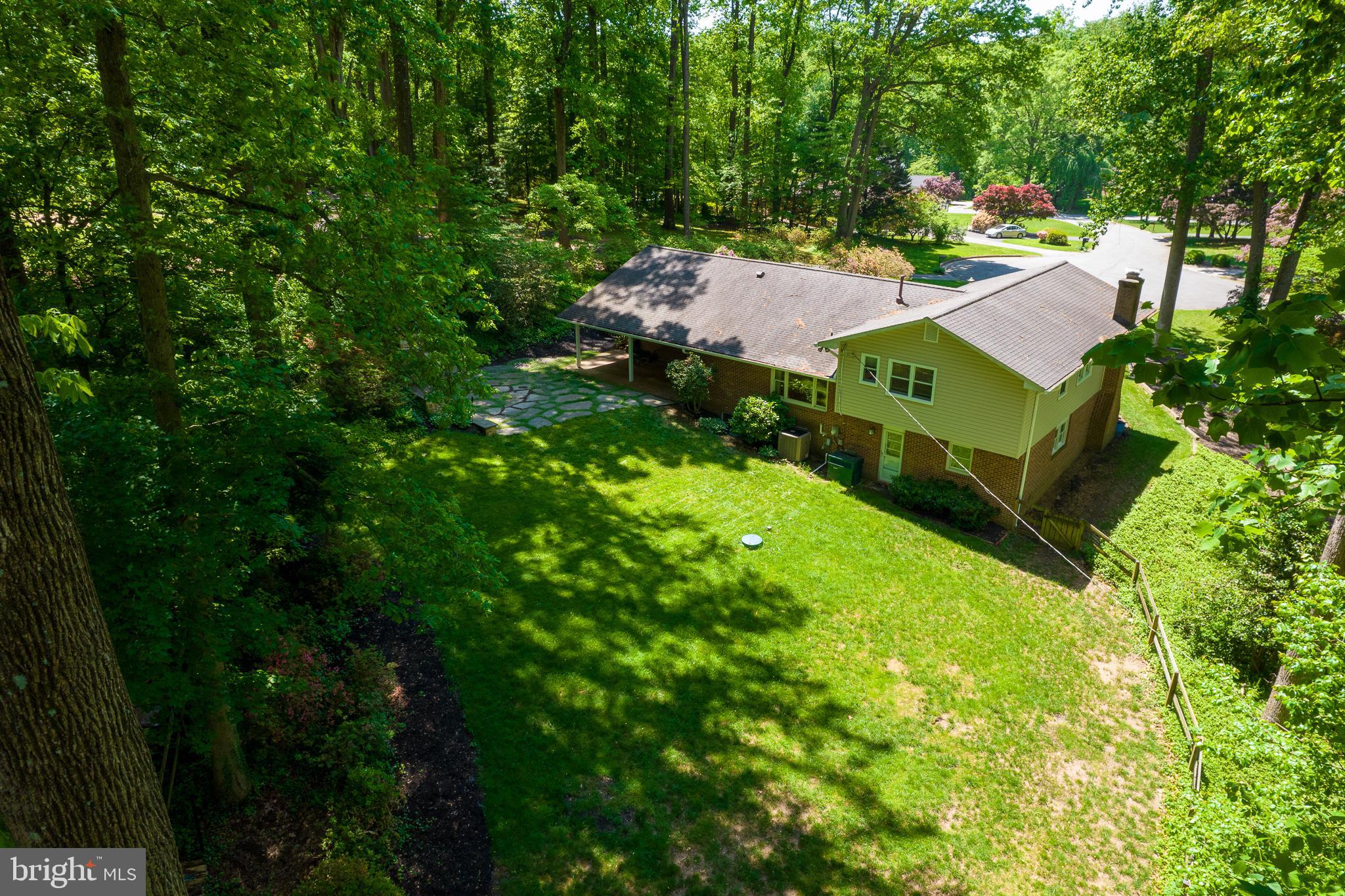 5 Collingwood Garth Phoenix, MD 21131 - Photo 37 of 43 Aerial view of back yard