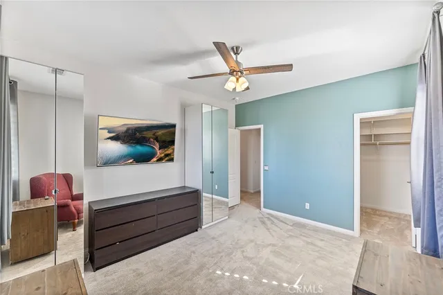 a view of hallway with stairs