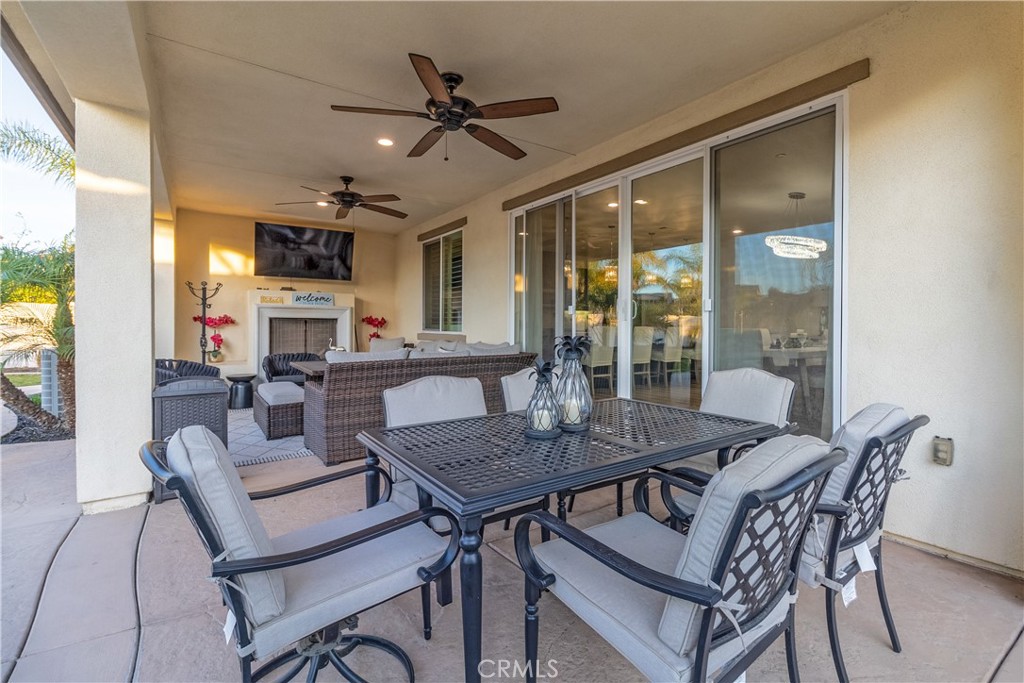 13866 Sweet Avenue Riverside, CA 92503 - Photo 42 of 69 a view of a dining room with furniture window and outside view