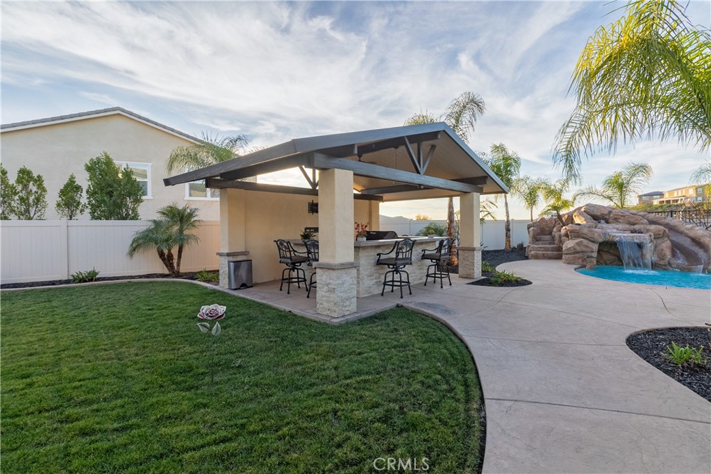 13866 Sweet Avenue Riverside, CA 92503 - Photo 44 of 69 a view of a backyard with a patio