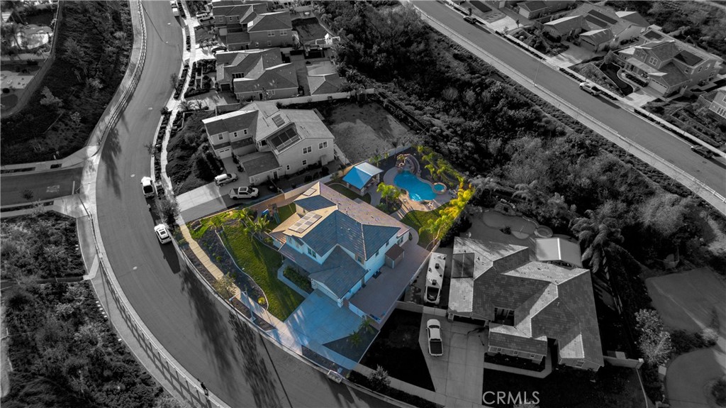 13866 Sweet Avenue Riverside, CA 92503 - Photo 62 of 69 an aerial view of a residential apartment building with a yard