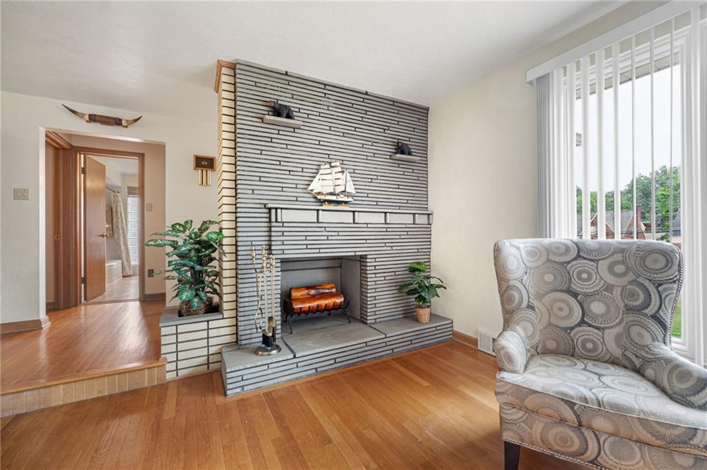 4406 West Run Road Homestead, PA 15120 - Photo 8 of 31 Beautiful floor to ceiling fireplace