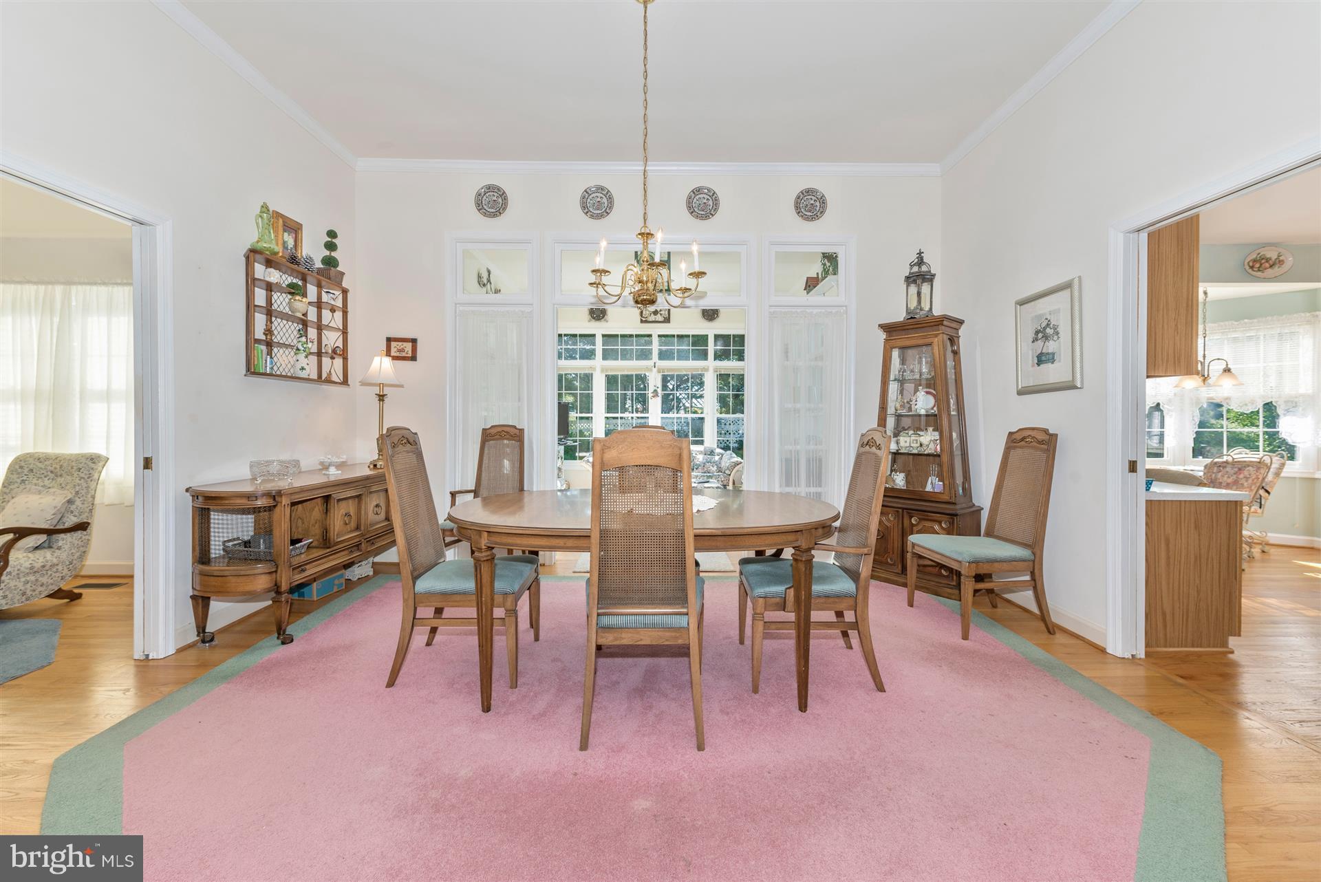 2413 Bear Den Road Frederick, MD 21701 - Photo 5 of 30 Dining Room has doors to sunroom.
