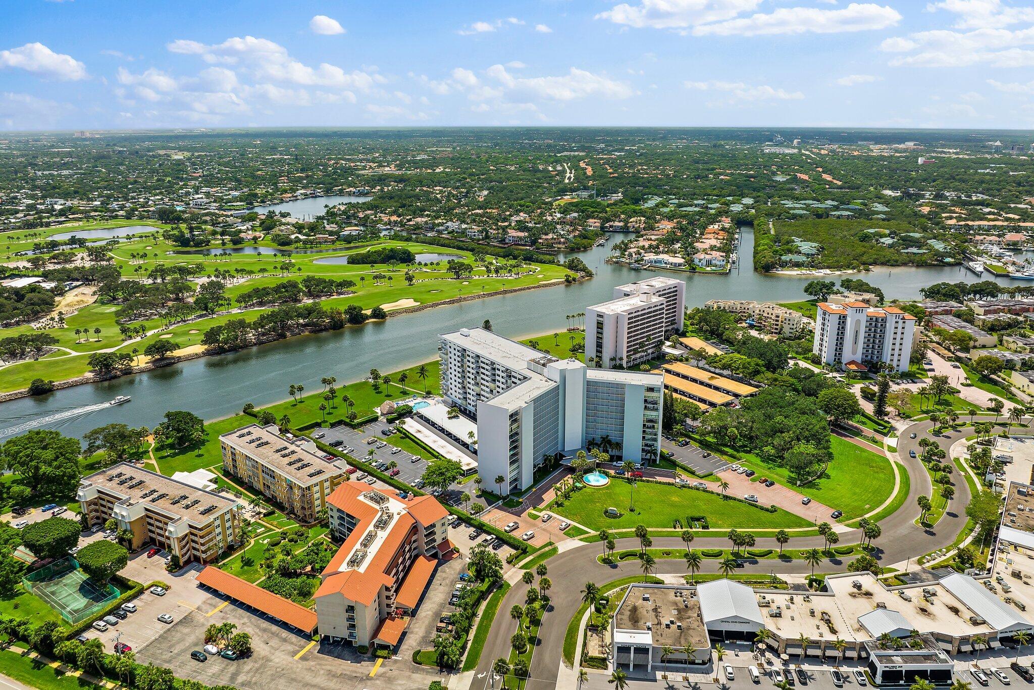 336 Golfview Road, Unit 619 North Palm Beach, FL 33408 - Photo 41 of 55 Aerial 4