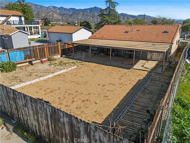 a view of a roof deck