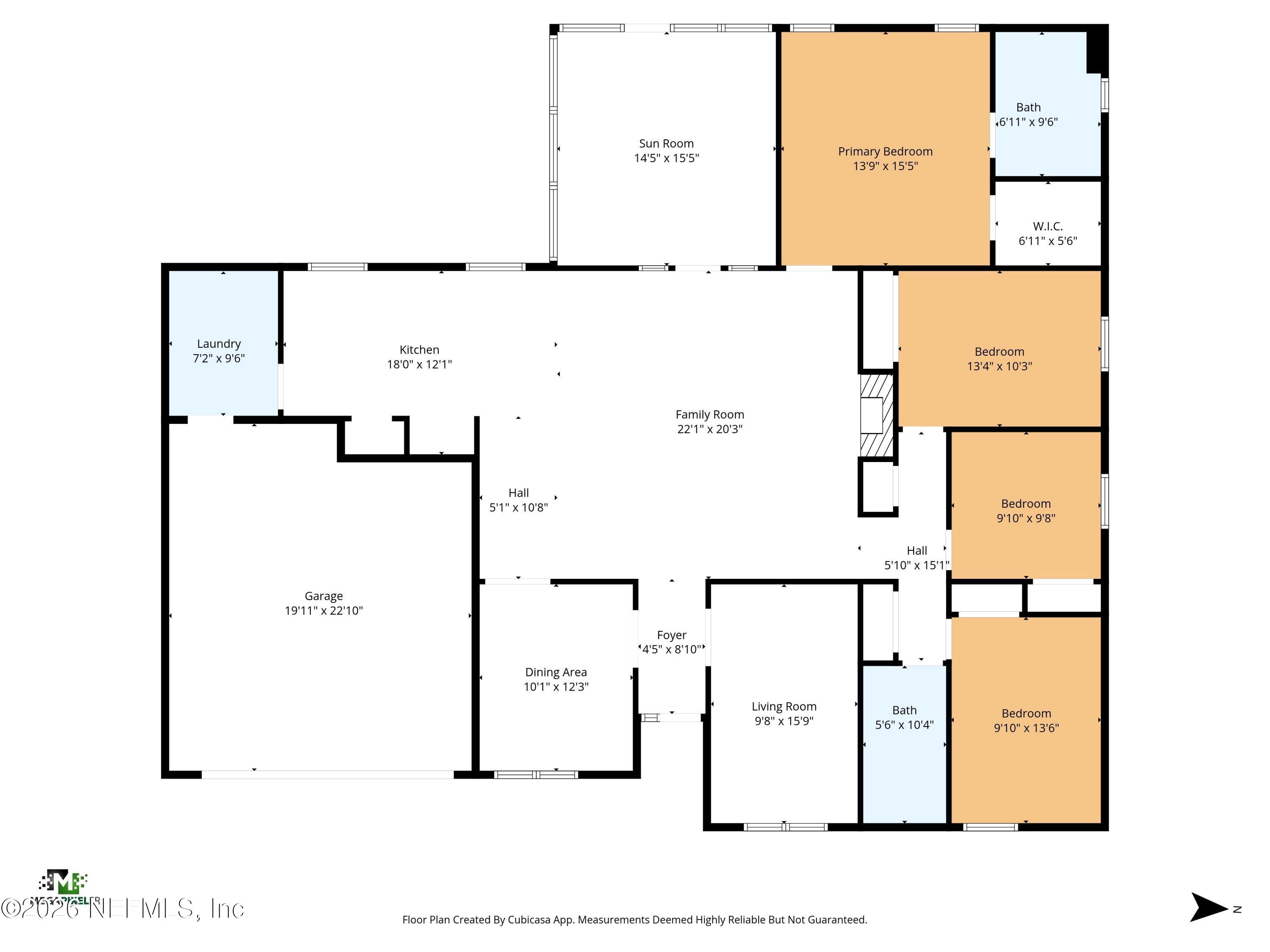 972 Rexfield Terrace Jacksonville, FL 32221 - Photo 43 of 43 Floorplan