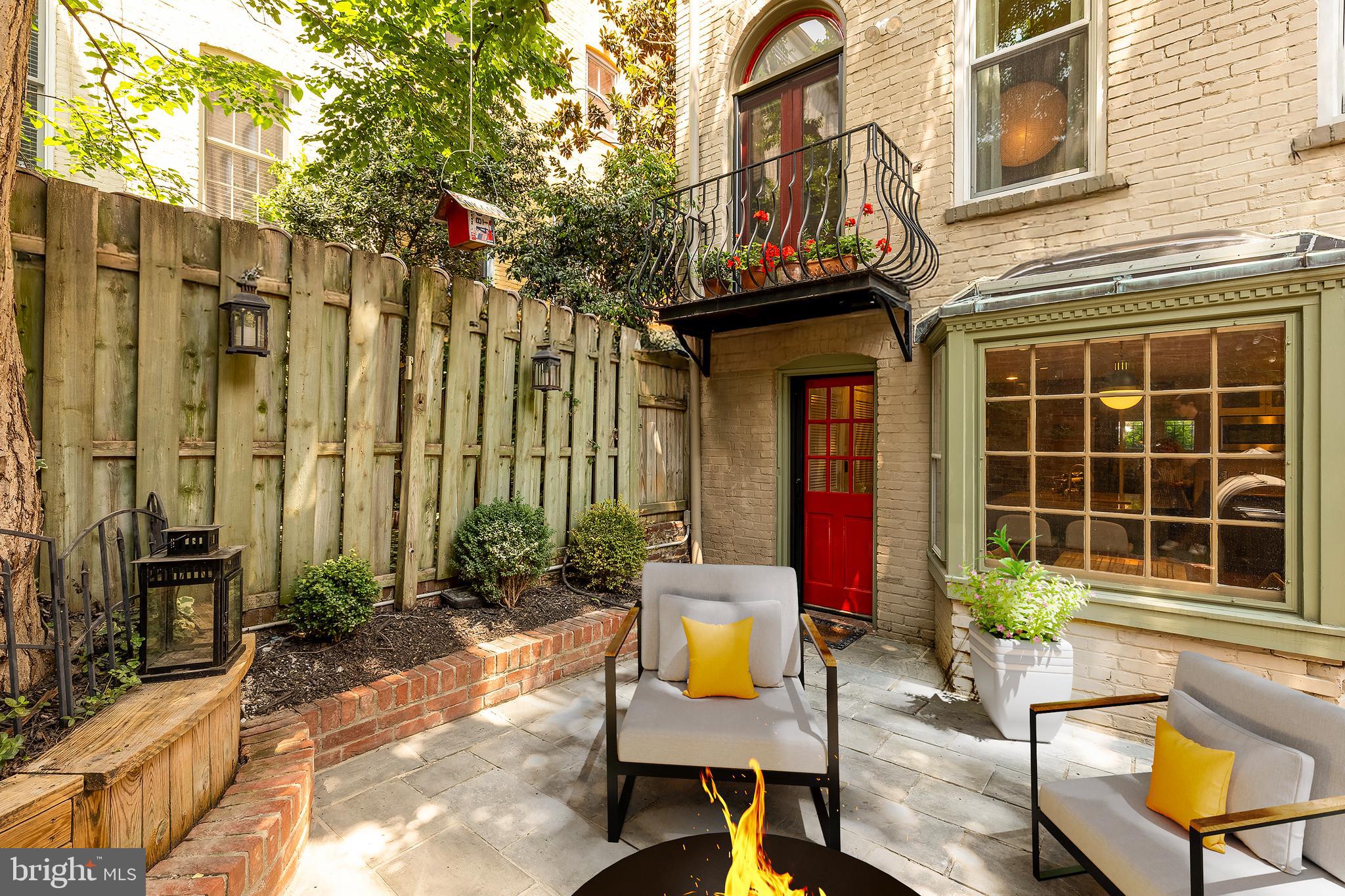 107 5th Street Southeast Washington, DC 20003 - Photo 26 of 26 a front view of a house with a patio