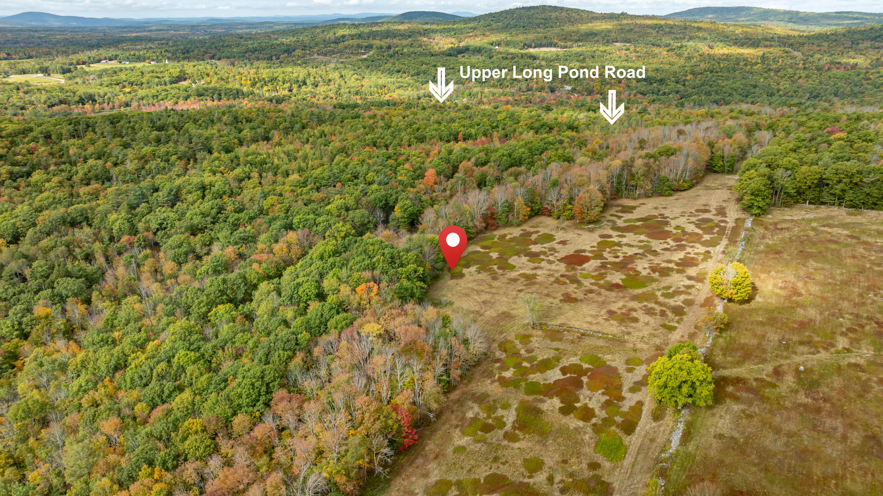 Map15-lot56 Upper Long Pond Road Bucksport, ME 04416 - Photo 7 of 8 Upper Long Pond Road Land 2 Aerials_Orig