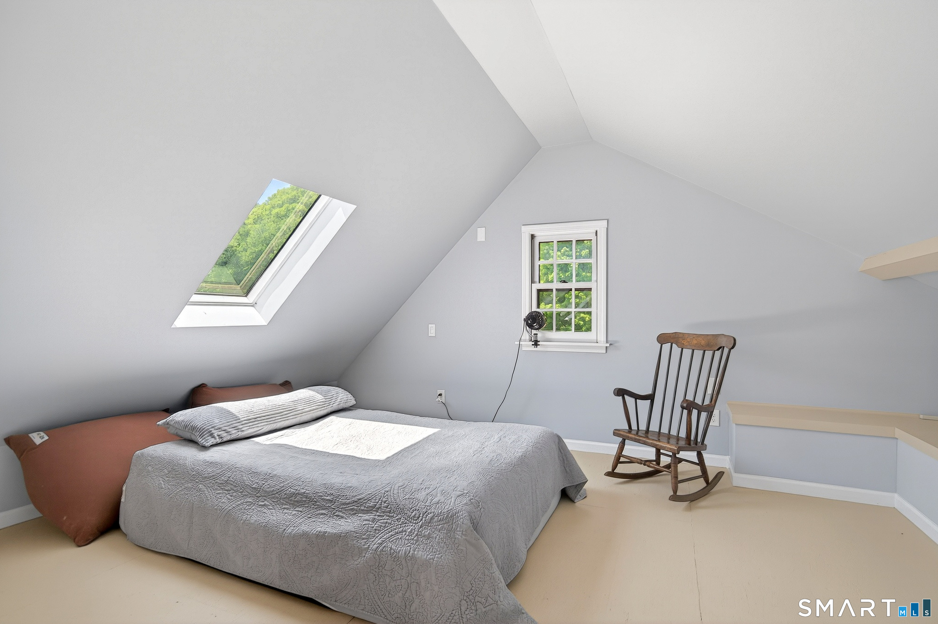 174 Huntingtown Road Newtown, CT 06470 - Photo 28 of 40 a bedroom with a bed chair and window