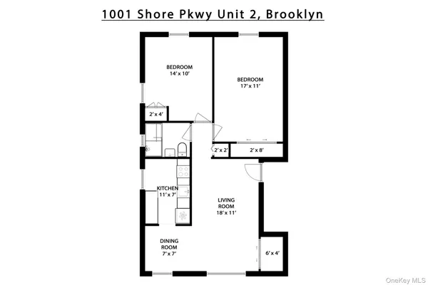 $440,000 | 1001 Shore Parkway, Unit 2B | Bath Beach