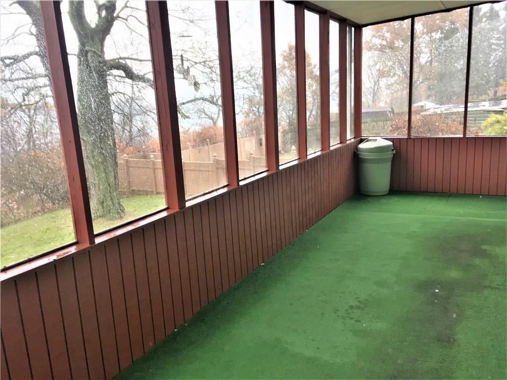 2809 Front Street Monaca, PA 15061 - Photo 6 of 19 Enclosed Rear Porch