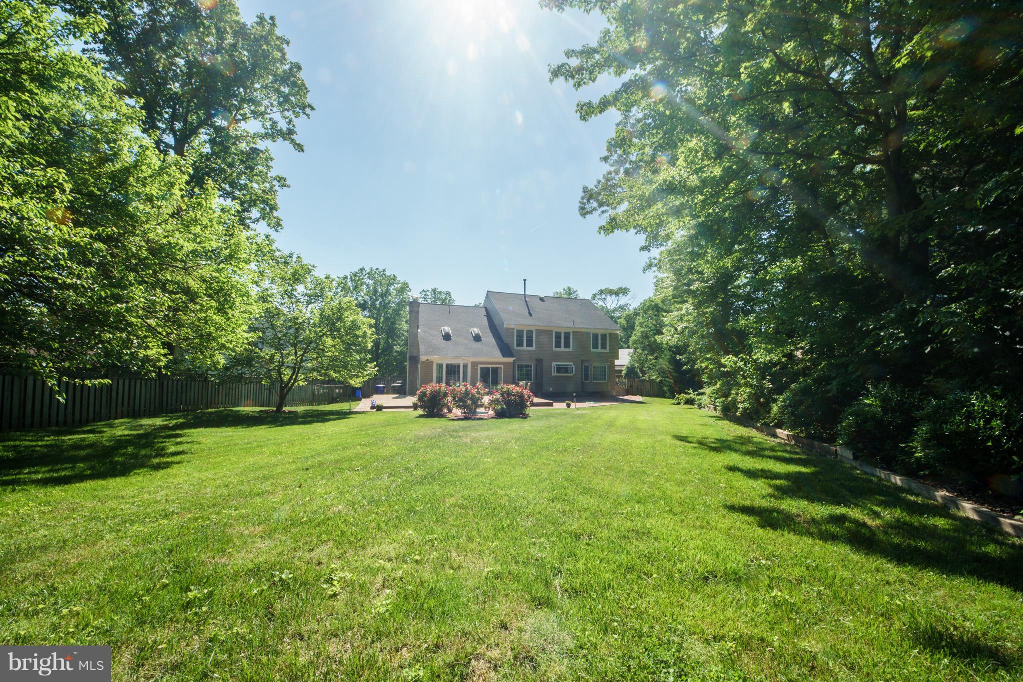 13905 North Gate Lane Silver Spring, MD 20906 - Photo 23 of 23 Rear view of the house. Manicured rear lawn.