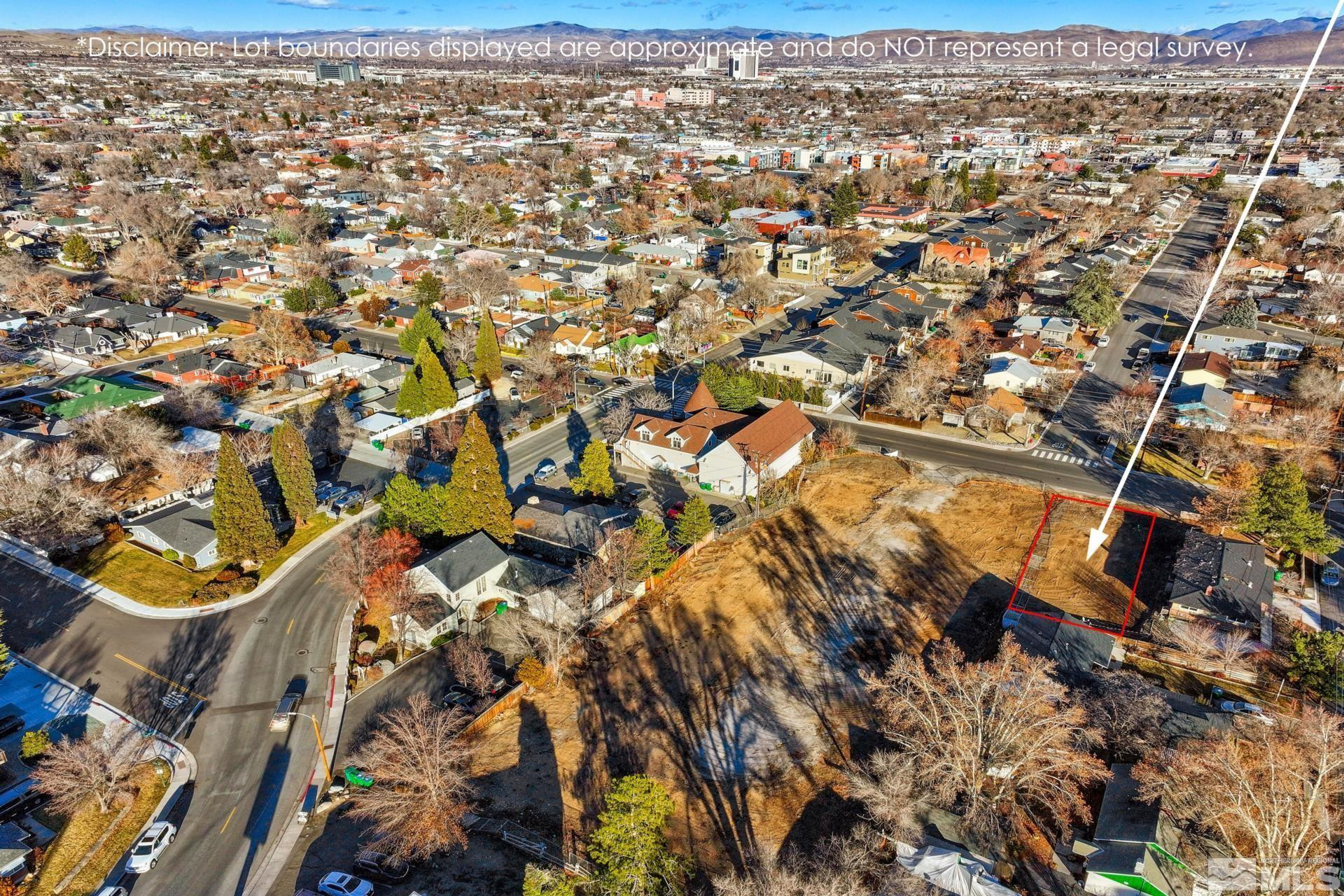 1587 Plumas Street Reno, NV 89509 - Photo 6 of 13 an aerial view of residential houses with outdoor space