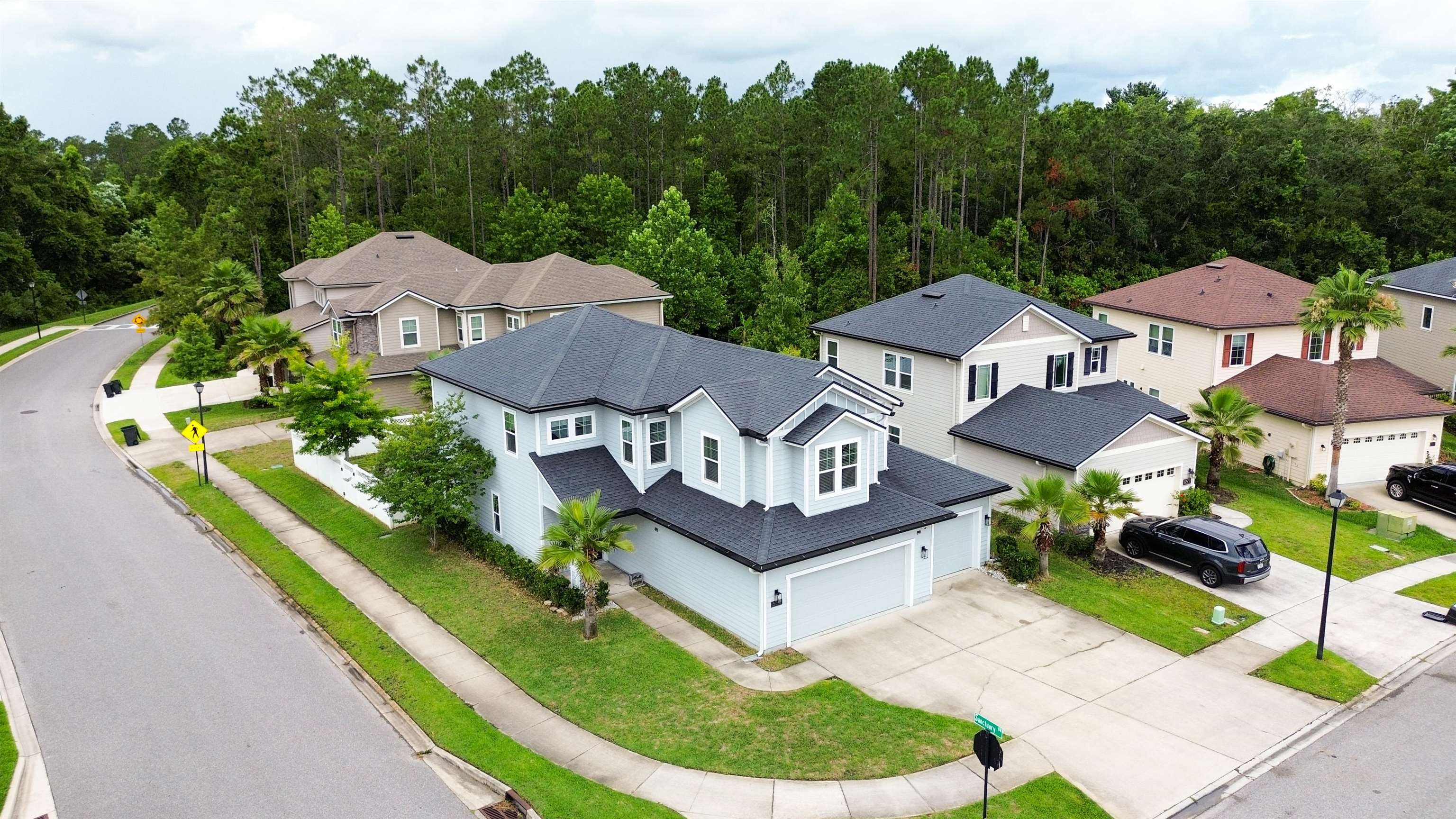 514 Heron Landing Road St. Johns, FL 32259 - Photo 41 of 48 an aerial view of a house