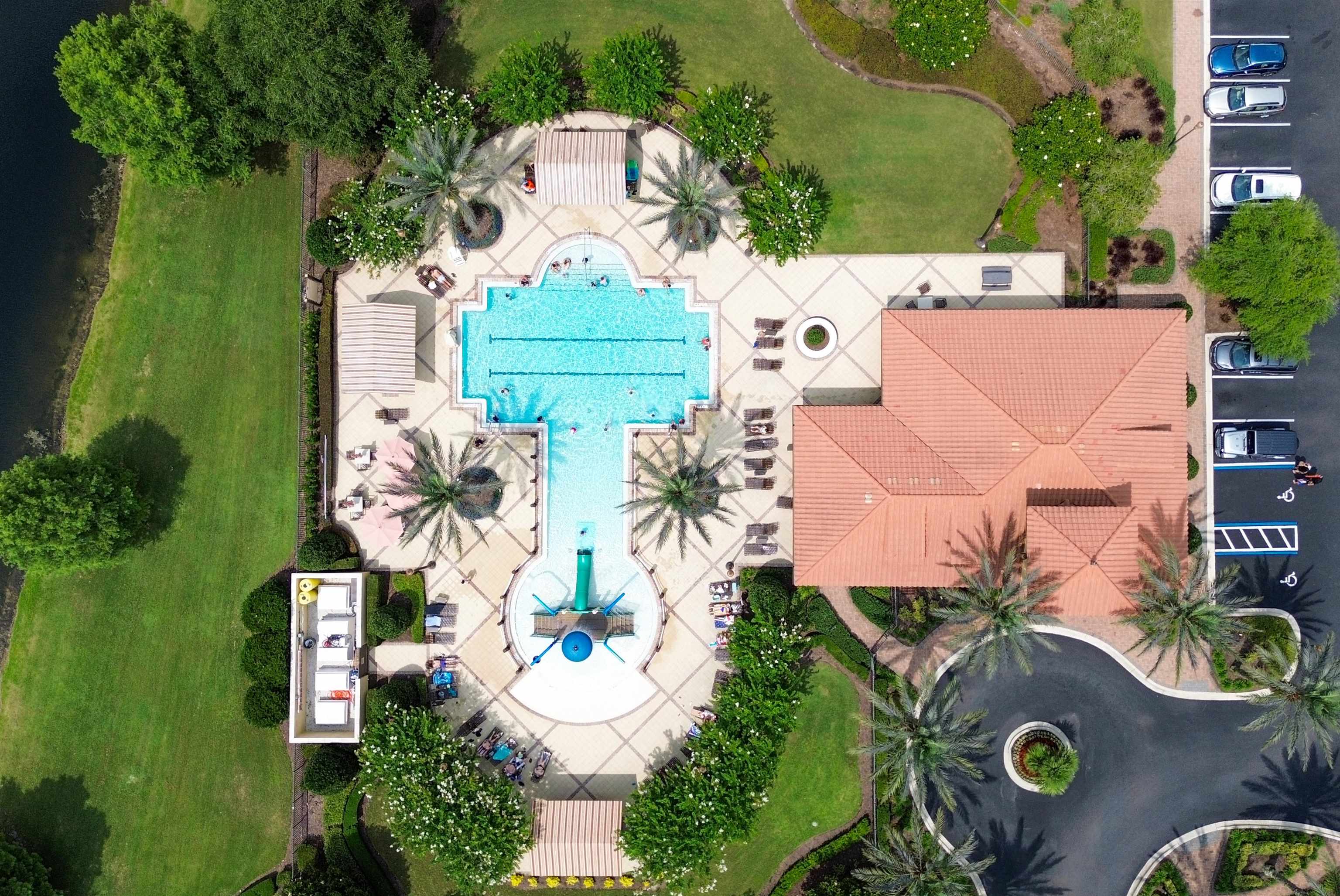 514 Heron Landing Road St. Johns, FL 32259 - Photo 43 of 48 an aerial view of a house with outdoor space