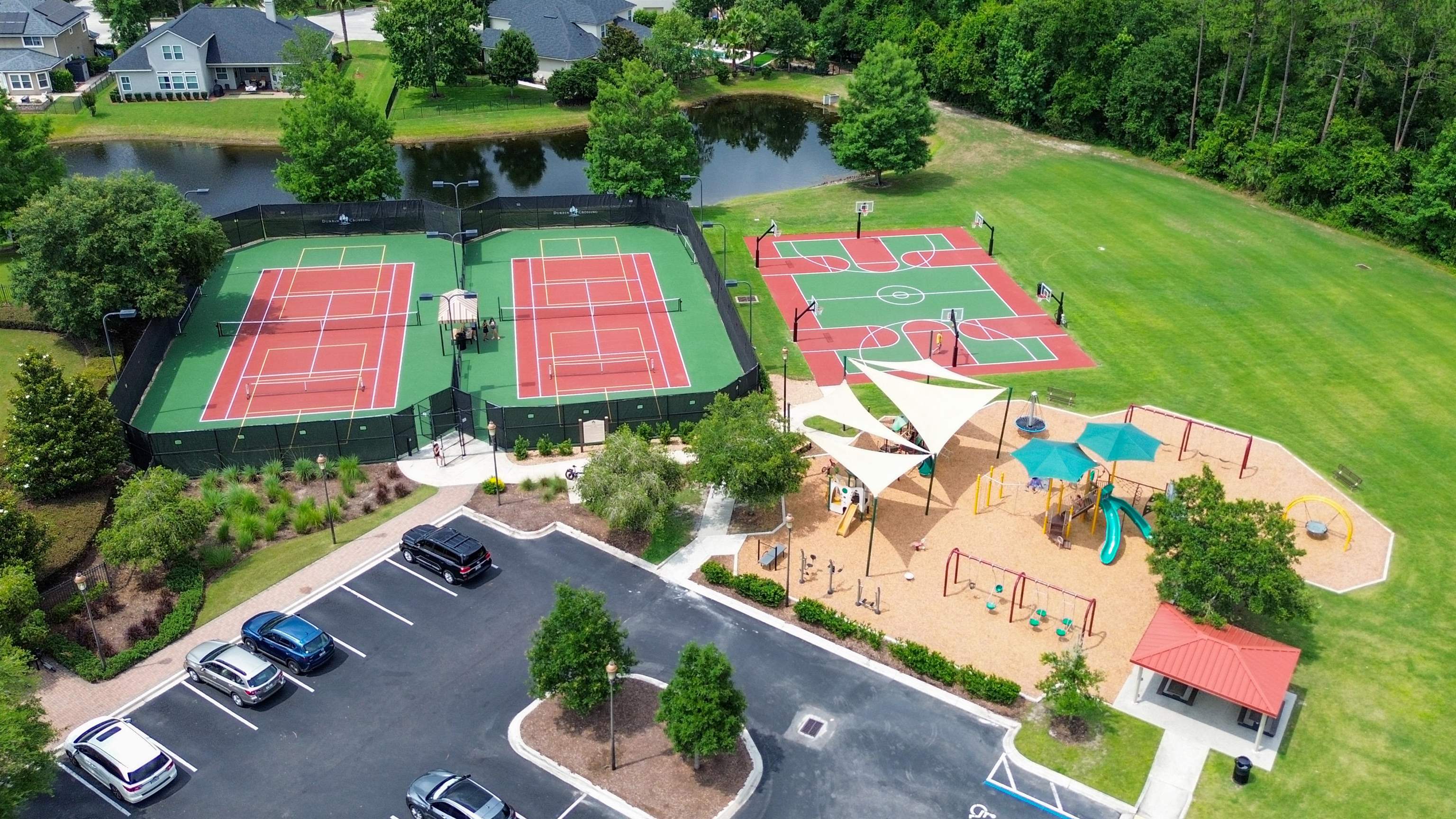 514 Heron Landing Road St. Johns, FL 32259 - Photo 47 of 48 an aerial view of a house