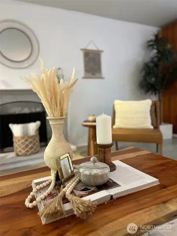 a room with furniture and a wooden floor