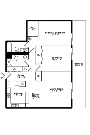 $2,750 | 6007 North Sheridan Road, Unit 32C, Chicago, IL 60660