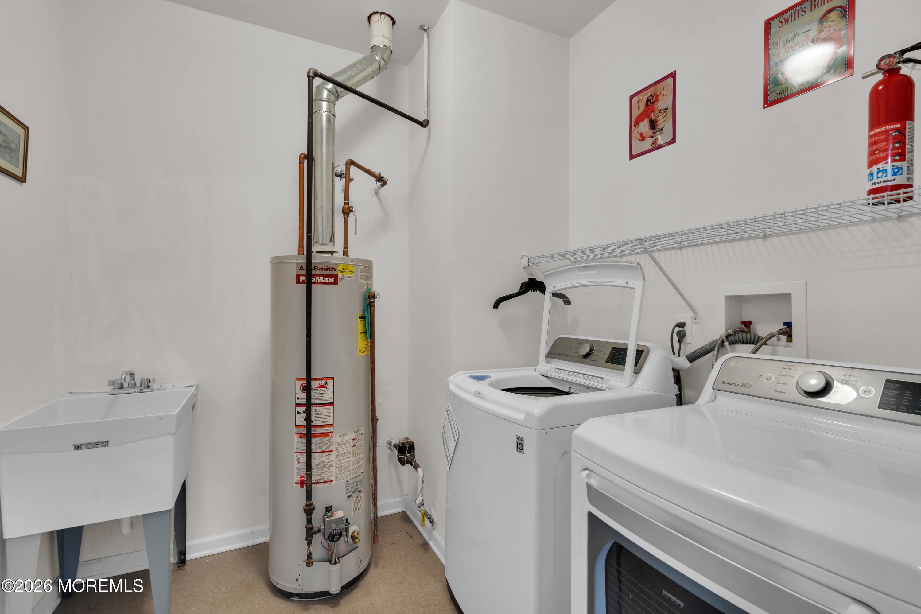 2 Daffodil Drive Little Egg Harbor, NJ 08087 - Photo 13 of 37 a utility room with dryer and washer